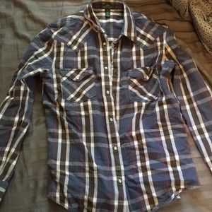 Blue Ralph Lauren flannel